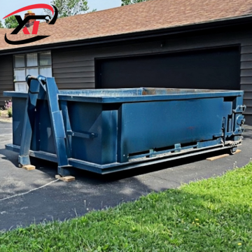 Customizable Wind-Resistant Outdoor Hook Lift Dumpster for Farm Waste