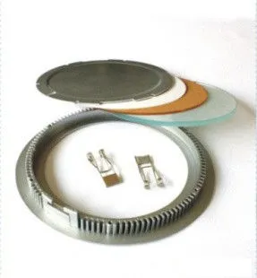 18w Slim Recessed Led Round Panel Down Light 5 Inch / 6 Inch , Dimmable Led Panel Light