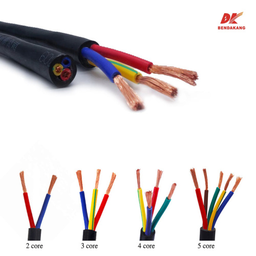 Red White Sjoow Cord 2Core 6awg