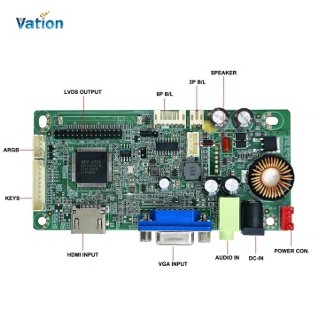 1920x108 dengan kuat Hz LVDS LCD Papan Pemandu Panel dengan Fungsi LED dan Argb, Input HDMI/VGA/Audio "Untuk tajuk enjin carian, anda mungkin mahu menyimpannya dalam kira-kira 60-70 aksara untuk penglihatan yang optimum:" 1920x1080 @120Hz LVDS L