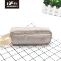 Custom nature style canvas portable ​Pencil Case & bag multifunctional bag