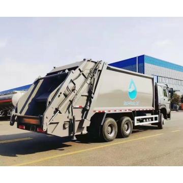 Sinotruk Howo 6x4 уплотненный мусорный грузовик 12м3