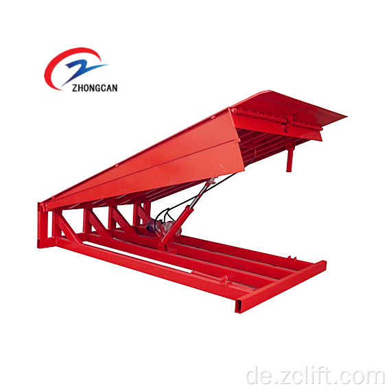 Stationäre Dock -Leveler Rampe beladen 2,5 m