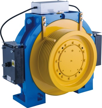 120m Lifting Height Gearless Traction Machine