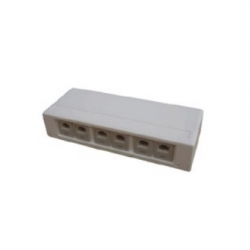 Surface Mount Box with 6 Ports