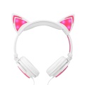 OEM Pencahayaan Pribadi Headphone telinga kucing lucu