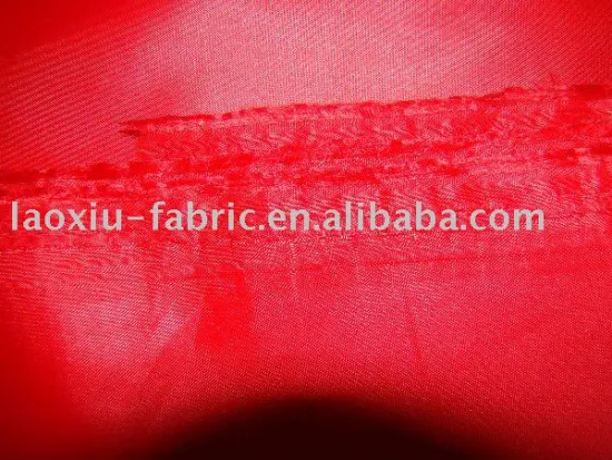 moire spandex taffeta printed fabric