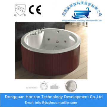 Round jacuzzi spa tub jacuzzi bathtub