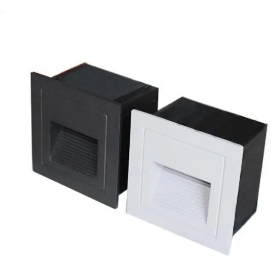 Modern Square Recessed Waterproof Wall Lamp - Outdoor LED Stair Light