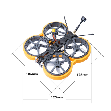 Taycan Diatone 2.5in CineWhopp Frame Kit FPV Racer Drone Components