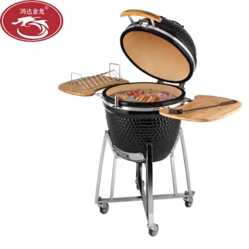 16 26 Inch Big Black Egg Ceramic Kamado BBQ Grill
