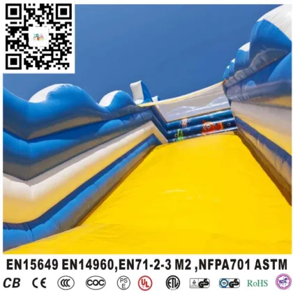 Giant inflatable inflatable obstacle course, seas and oceans obstacle slide course for sale