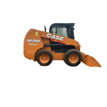 الأداء المرتفع التكلفة المستخدمة الحالة SR250 Backhoe Loader للبيع بأسعار منخفضة