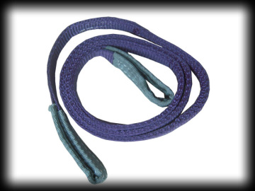 Sıcak satış 2-PLY Polyester Dokuma Sling Kaldırma İçin