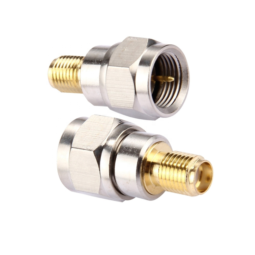 Rf coaxial cable connectors