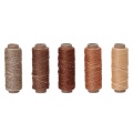 5Pcs 0.88mm 150D Leather Sewing Waxed Thread For Chisel Awl Shoes Luggage Repair wax thread