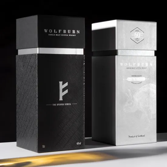 Custom Luxury High Quality Wine Packaging Paper Box