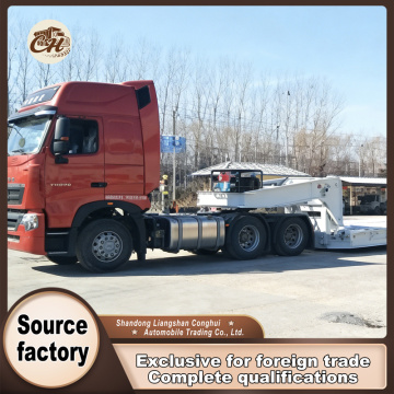 نیمه تریلر 160 تنی یقه غاز قابل جدا شدن