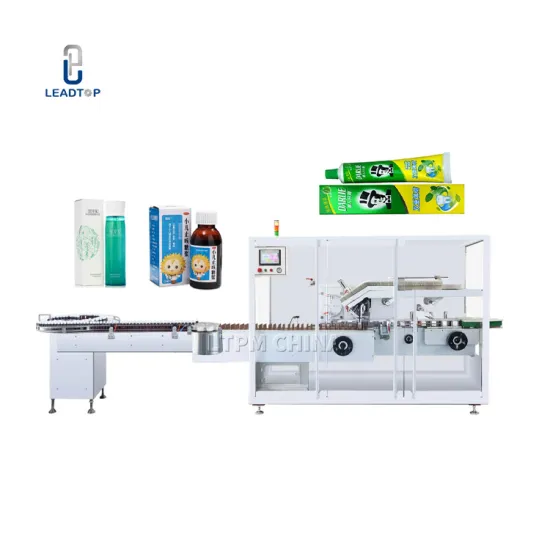 Automatic Cartoning and Packaging Machine for Laundry Soap and Pillow-Type Packing