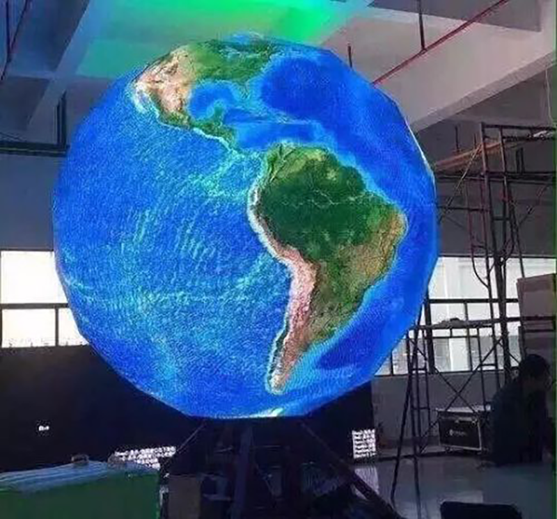 Creative LED Globe Display