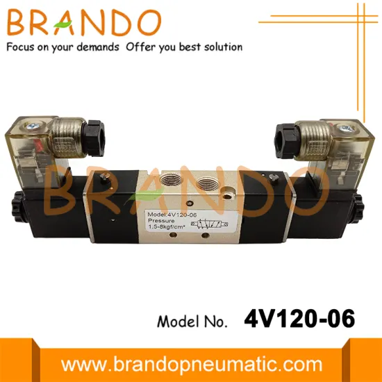 AirTAC Type 4V120-06 1/8'' Pneumatic Solenoid Valve