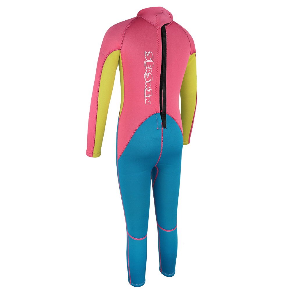 Seasin Girls Back Zip One Piece Neoprene Fullsuits