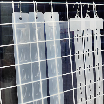 Factory Price Custom Transparent Wholesale Hanging Display Plastic Clips for Snacks