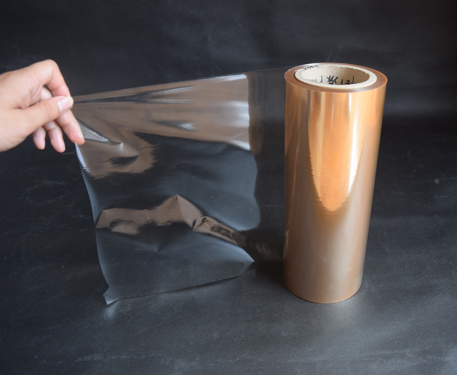 Rouleau de film de plastification en polyester de revêtement PVDC