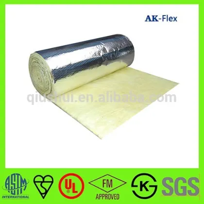 Thermal insulation long thin fiberglass glass wool insulation