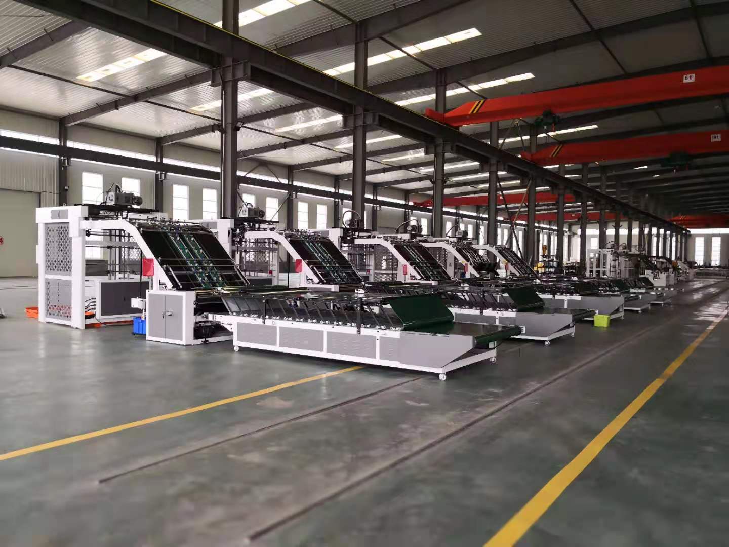 5 layers corrugated cardboard flute laminating machine