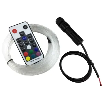 DIY Car Interior Starlight Kit: Affordable RGB LED Fiber Optic Lights for Enhancing Car Roof and Ceiling Décor