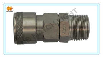 China Factory Direct NPT Threaded Steel Pneumatic Fitting