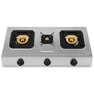 Multi-Burners Gas Stove for Ceramic Cooktops CF3014 Gas Cooker Stainless Steel Brass Low Gas Consumption Household Table Cooker