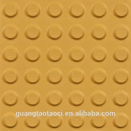 300*300 tactile warning indicator full body ceramics floor tiles
