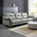 Estilo de diseñador 3 plazas eléctricas reclinables set de sofá