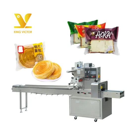 Automatic Flow Pack Packing Machine for Baked Goods and Confections