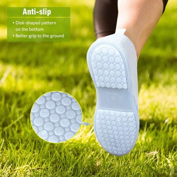 Couvre-chaussures étanches en silicone