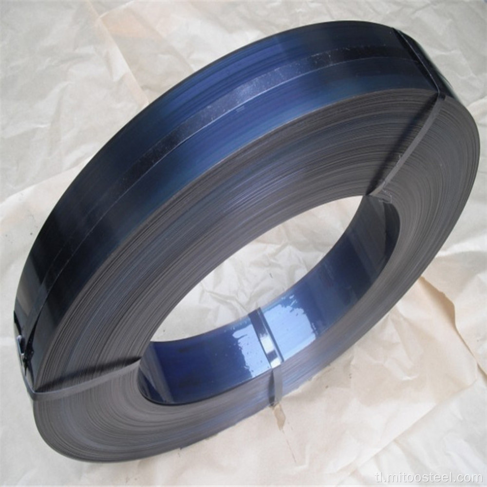 Hardened at tempered low bainite steel strips 65mn
