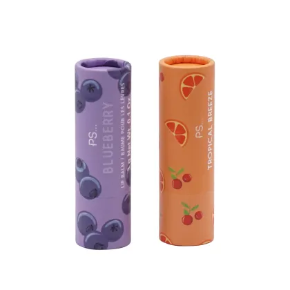 Paper Lipstick Tube Plastic Lip Balm Tube