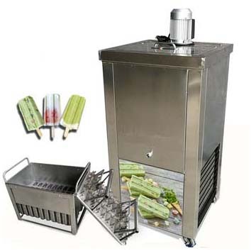 Kommerzieller Turbo 304 Edelstahl Eis am Stiel/Eis Pop -Making -Maschine