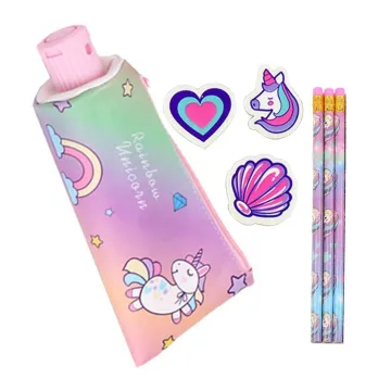 Unicorn Pen Set with Case: The Perfect Rainbow Unicorn Writing Tool for Girls