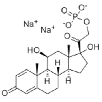 Fosfato de prednisolona sódica CAS 125-02-0