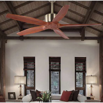 Cost-effective wooden blade ceiling fan