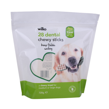 Sacchetti di alimentazione per animali domestici in plastica laminata di alta qualità