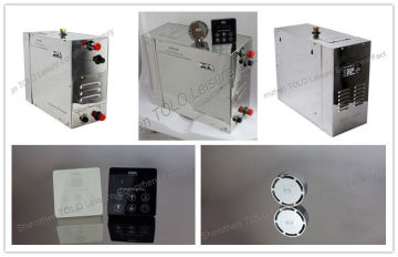 Electric 3 Phase Steam Shower Generator With Stainless Steel Tank Shell