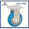 8 Zoll schwere Caster Blue Wheels Seitenbremse