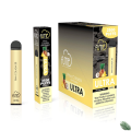 Fabro desechable Fume Ultra 2500 Puffs Banana Sabor de hielo