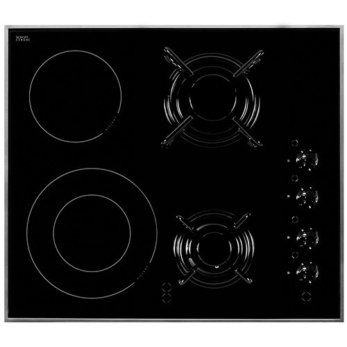 4 Zon Ceramic Cooktop Amica Campuran