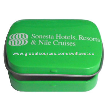 Candy tin box
