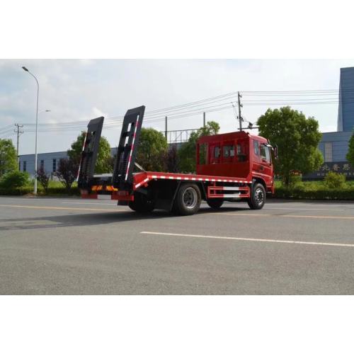 12 Wheels Low Price Machinery Transport Flat Truck